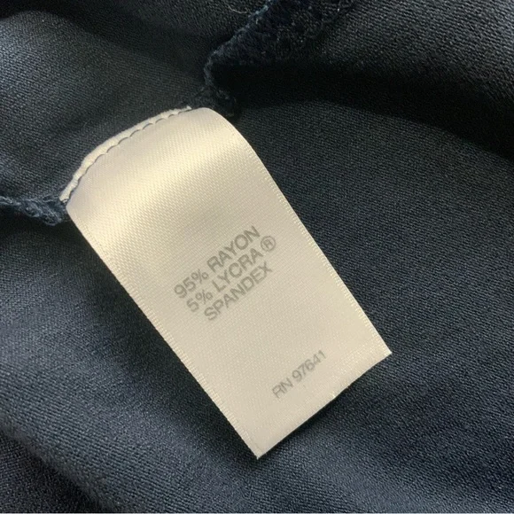 J. Jill Wearever Stretch Jersey Pleated Seamed Wasit Long Sleeve Midi. Size S. - Picture 4 of 7